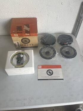 Gto-622 Jbl Vintage Gto622 Grand Touring 6.5 Inch Car Stereo 2 Speakers