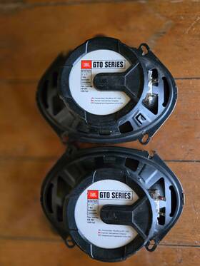Gto7525 Jbl 5 Inch X7 2-way Auto Speakers With Mounting Rings