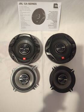 Gx528 Jbl 4 5.25 Inch 135 Watts Coaxial Car Speakers 45w Rms - 2 Missing Screens