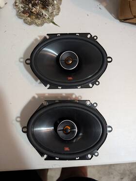 Gx8628 Jbl Pair Of Gx Series 6x8 Inch 180w Peak Power 2way Coaxial Car Speakers