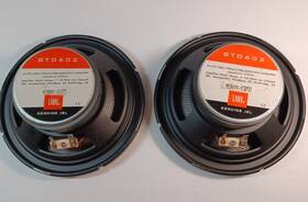 Me0004-63091 Jbl Pair Of Gto 602 Vtg Car Automotive Speakers 3-way 5-175 Watts Per Channel
