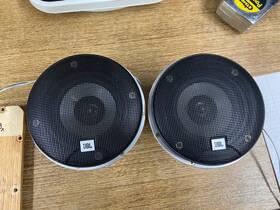 P-422 Jbl One 1 Pair Power 4 Inch 100 Mm 2-way Tested/working Read Description