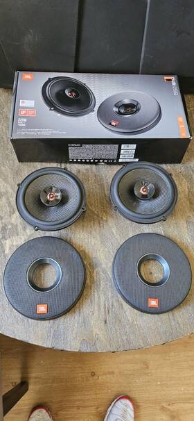 Spkcb625sqam Jbl Club 625sq 225 Watt 6.5 Inch 2-way Car Audio Carbon Fiber Speakers 6-1/2 Pair
