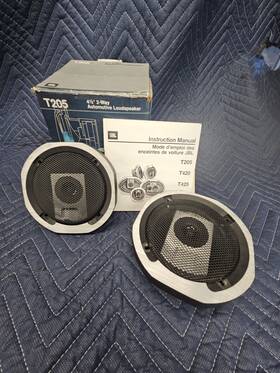 T205 Jbl 4 1/2 Inch 2-way Automotive Loudspeaker