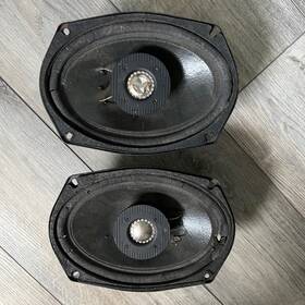 T902 Jbl Vintage 6x9 2-way Titanium Grand Tour Speakers Pair 120w Usa Untested