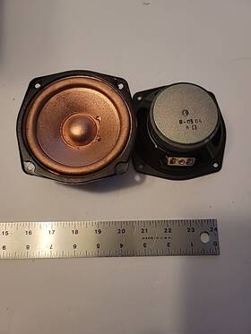 13fn540 Jema Bulk 5-1/4 8 Ohm 50 Watts Speakers Replacement For Car/home -box Of 18