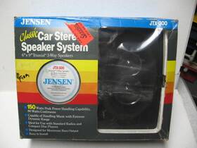 087-20020 Jensen Vintage Jtx-300 Triaxial Car Stereo Speakers 6 X 9 150w Peak