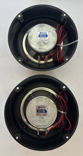 30154 Jensen Special Design 6 Inch Car Speakers Set Of 2 Vintage 1960 S Pair Untested