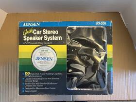 Jcx-200x Jensen Vintage Jcx-200 6x9 Coaxial 2-way Car Speakers Pls Read Description