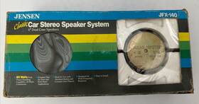 Jfx-140 Jensen Car Stereo Speaker Kit 4 Inch Dual Cone - One Broken Parts Only