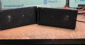Jsm-301 Jensen Jsm301 Speakers 100 Watt Black Wires 3-way Midrange Enclosed