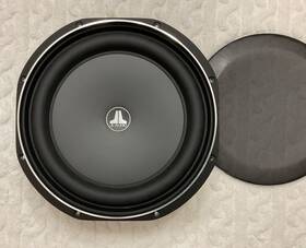 12tw1-2 Jl Audio 12 Inch Single 2 Ohm Thin-line Car Subwoofer