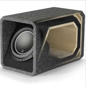 Ho112-w6v3 Jl Audio 93315 High Output Enclosure With Single 12 Inch Used Once