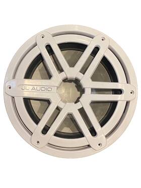 Mx10ib3-sg-wh Jl Audio M10-ib3-sg-wh 10 Inch Marine Subwoofer With White Sport Grilles