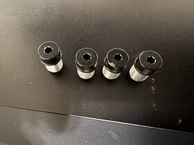 Hd1200 Jl Audio P10000 Hd Mounting Screw Covers Set - 4 Fit Hd600/4 Hd900/5 Hd750/1 Hd1200/1