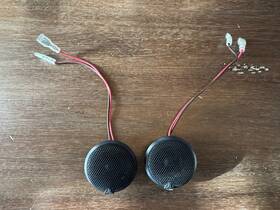 Tr050-ct Jl Audio 0.5 Inch / 12 Mm Component Tweeters 1/2 Half Flush Mount