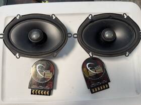 Xr-5x7 Jl Audio Evolution Xr 5x7 Component Speakers With Crossovers Made In Germany As Is