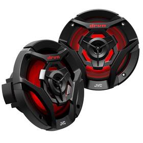 Cs-dr620mbl-uob Jvc Cs-dr620mbl 6.5inch 2-way Coaxial Speakers With Rgb Led Illumination / Wa