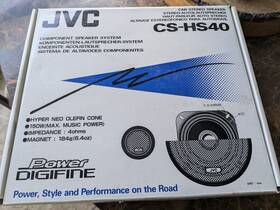 Cs-hs40 Jvc 90s Nos Vtg Old School Component Speaker Car Stereo 80s Mini Trucks