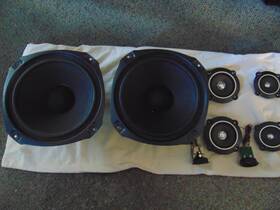 Jvc-95wd Jvc Sp-95wd 2 Sets Speakers With Crossover Inlet 6 Total