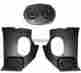 Kcim583006-r Autosound 1958 Chevy Car Dash Speakers Kick Panels For Stereo Radio
