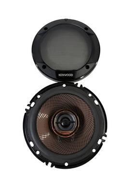3n1x Kenwood 6.5 Inch 3-way Coaxial Car Speaker With Grill Tested Working