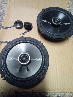 Dsc65 Kenwood Speakers 6.5 4 Ohm Coaxial