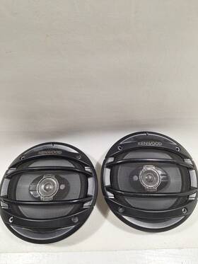 Kfc-1664s Kenwood 2 Speakers 6 1/2 Inch 3 Way 180 Watts Tested Working