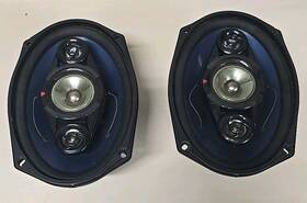 Kfc-6909 Kenwood 2 6x9 Old School Speakers Model# Kfc 6909