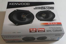 Kfc-c6866r Kenwood Road Series 6 Inch X8 2-way Car Speakers Pair
