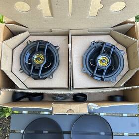 Kenwood Kfc-hq132 Speaker Set Car Audio Made In Japan System