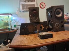 Kfc-p403 Kenwood Stereo Header. Free Speaker Access A Few Speakers Are Missing