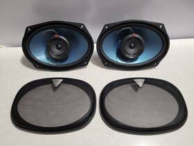 Kfc-s695 Kenwood 6 Inch X9 2-way Car Speaker Pair 4 Ohms 140 Watts
