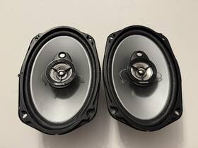 Kfc-s6966 Kenwood 6 Inch X 9 400 Watts 3-way Coaxial Car Audio Speakers 2