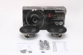Kfc-x168 Kenwood 50 W Rms Speaker Pair With 2x Cables And Hardware