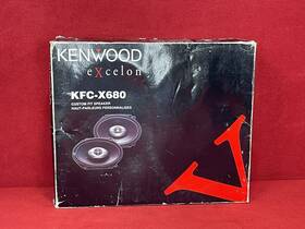 Kfc-x680 Kenwood Excelon Pair Of 280 Watts 6x8 Inch Custom Fit Car Speakers
