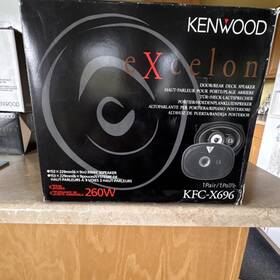 Kfc-x696 Kenwood 6x9in 260w 3-way Car Door/rear Deck Speaker Pair