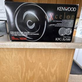 Kfc-xr500 Kenwood Excelon 2-way 5-1/4 Inch Car Speakers 160w Rms Pair