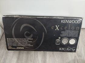 Kfc-xr71p Kenwood Old School Excelon Component 6.34 Inch Speakers Please Read
