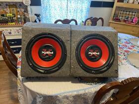Kfc-xw10db Kenwood 800 Watt Amp And Subs Work Great