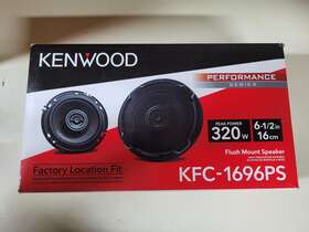 Kfc-1696ps Kenwood Kfc1696ps 6.5 Inch 2-way Coaxial Car Audio Speakers Pair 6-1/2