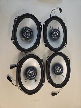 Kfc-c6889ie Kenwood Kfcc6889ie 5x7 Inch Car Audio Speakers Set Of 4
