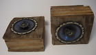 Kfc-1738c Kenwood Speaker In Hand Made Wood Boxes Vtg Old School