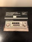 Khp-1085 Kraco Vintage Dashmaster Reverse Cassette Stereo Tape Player