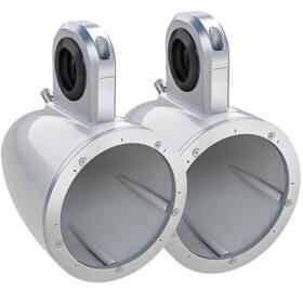 12kmtesw Kicker 12kmtes Pair Of Wake Tower/roll Bar Speaker Enclosures White - Open Box