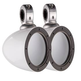 40kmmtesw Kicker 40kmmtes 4 Inch Tower Enclosure White - Open Box