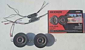 47ksc3504 Kicker Ksc3504 Ks Series 3.5 Inch 2-way Coaxial Car Speakers 3 1/2