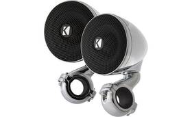 47psm32 Kicker 3 Inch 2 Ohm 85db Sensitivity Weather-proof Enclosed Speakers Chrome