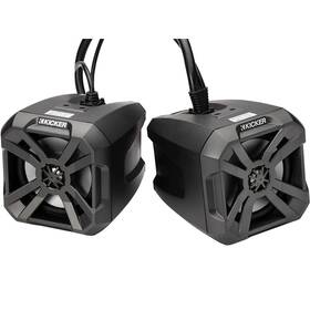 48btcan65 Kicker 6.5 Inch 130mm Bluetooth Powered Speaker Universal Powersport Can
