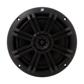 Kicker 49bkm604-ua Bkm60 6.5 Inch 165mm Marine Coaxial Speakers With 1/2 13mm Tweeters White